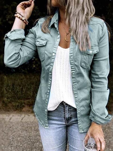 Street-Wave Women's Effortless Chic Blouse With Comfortable Durable Fabric For Everyday Elegance