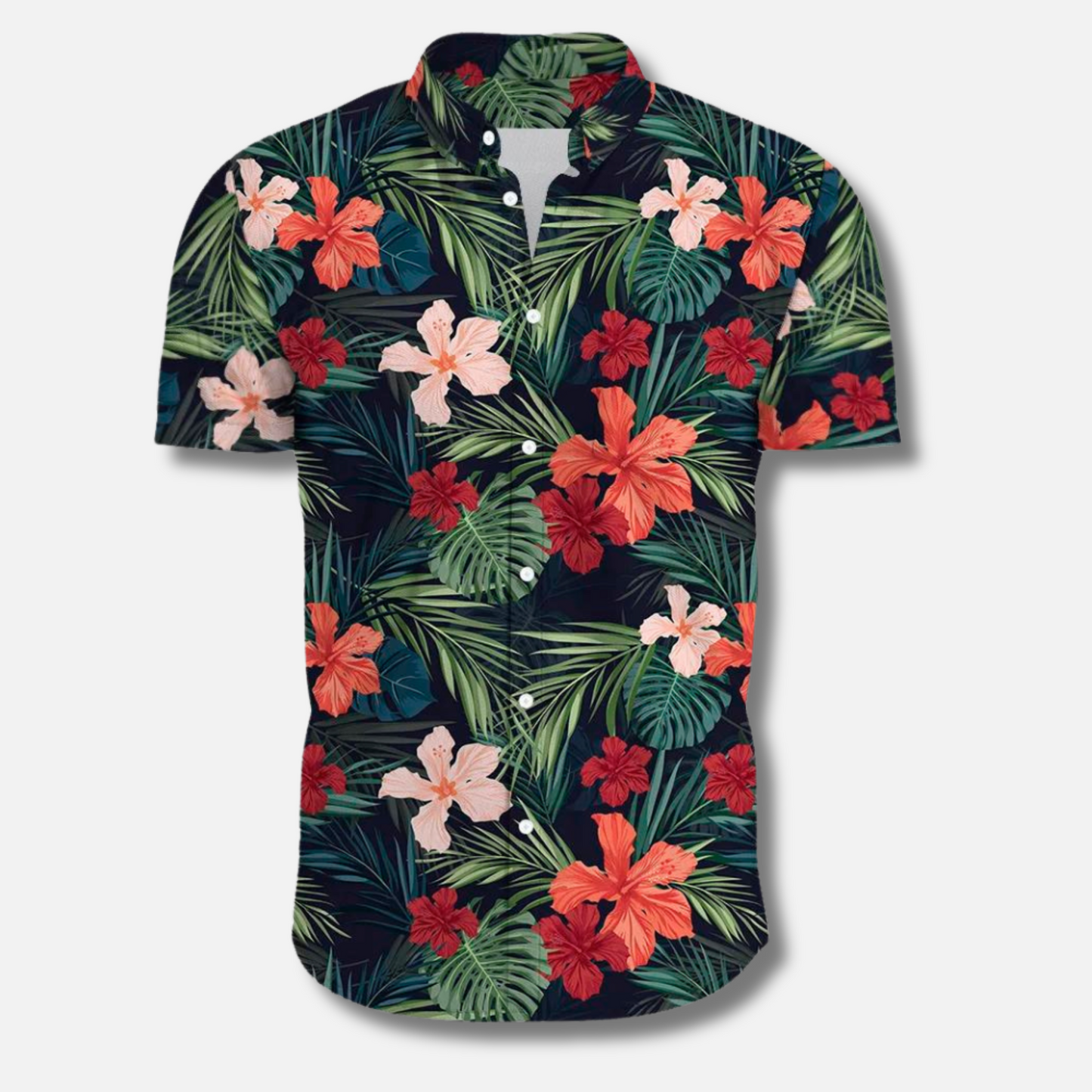 StreetWave Tropical Print Summer Blouse Rudolfo Lightweight Airy Beachwear for Women
