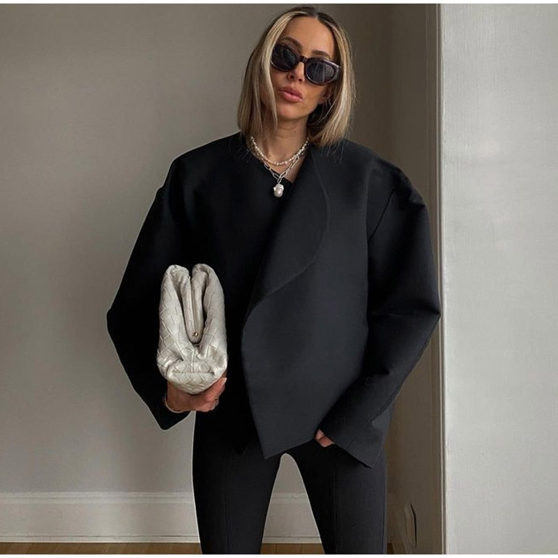Street-wave Knit Coat For Women, Cozy Everyday Warmth With Effortless City Chic Style