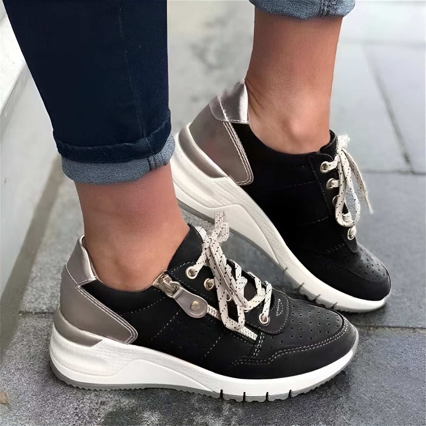 Street Wave Ava Orthopedic Sneakers For Women With Superior Comfort And Style For Everyday Active Lifestyles