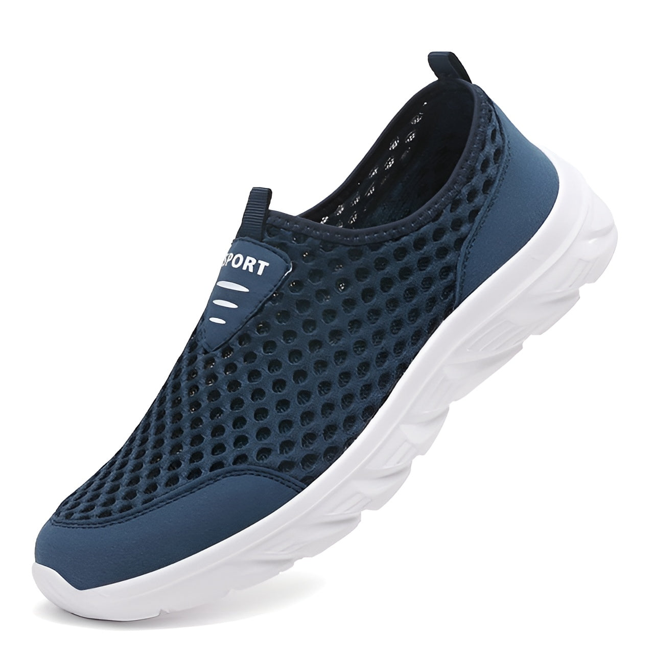 Orthopedic Mens Shoes Streetwave Breathable Mesh Comfort Cushioned Support For Men