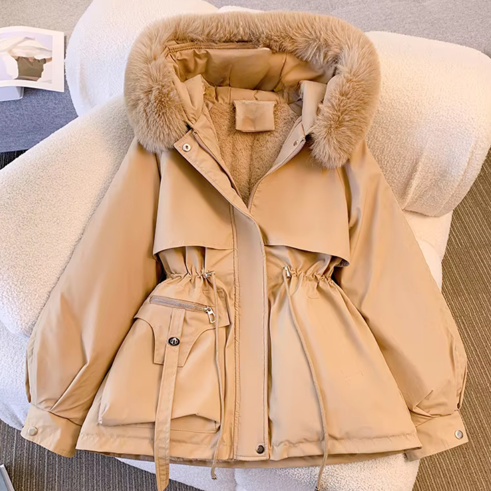 JEWEL Womens Winter Jacket From Street Wave Warm Cozy Coat With Elegant Timeless Design For Fashionable Women