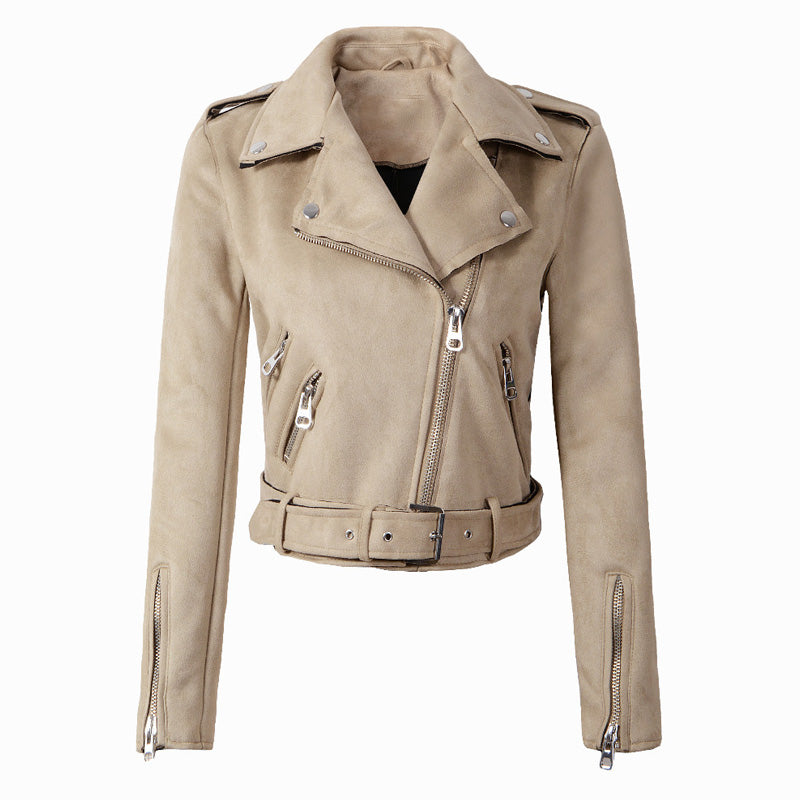 Streetwave Women Modern Elegant Jacket With Zipper Pockets For Everyday Versatile Style