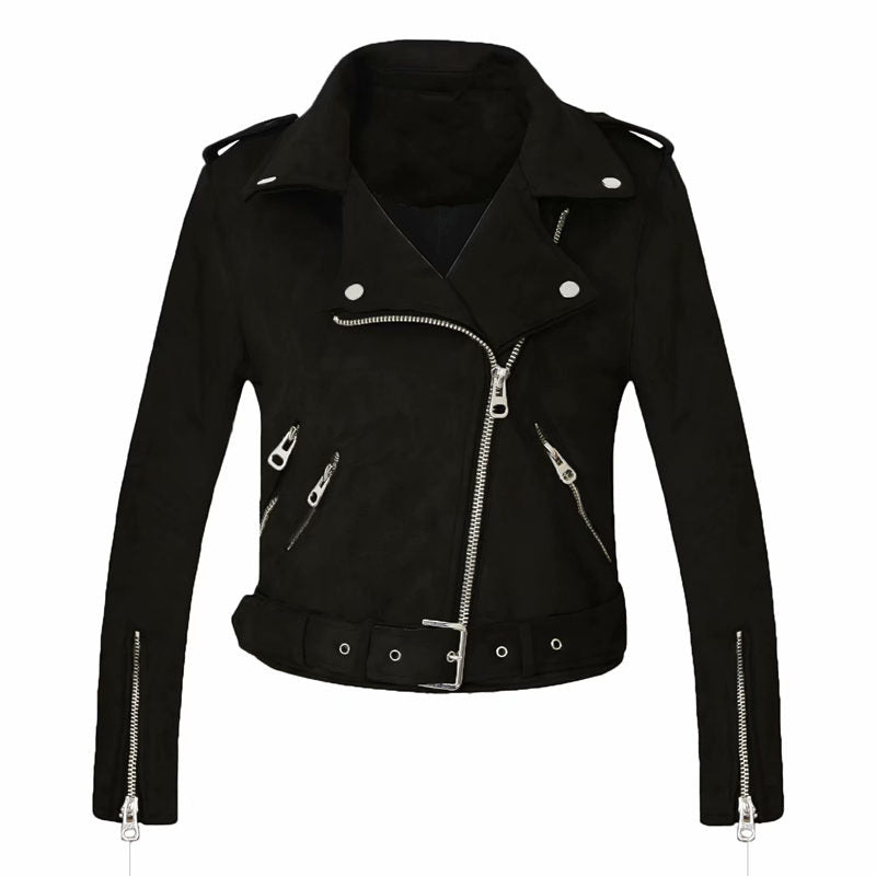 Streetwave Women Modern Elegant Jacket With Zipper Pockets For Everyday Versatile Style