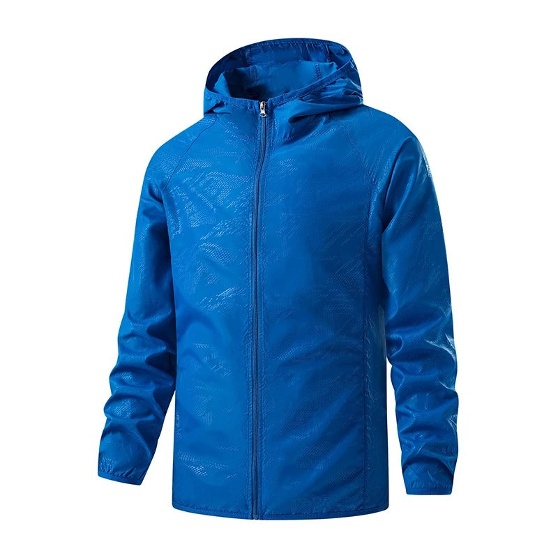 Street-Wave Women's Versatile Hooded Zip Jacket Lightweight Windproof Outerwear