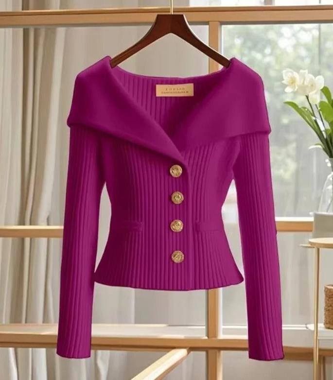 Street Wave Premium Long Sleeve Knit Sweater For Women With Soft Breathable Fabric And Cozy Fit