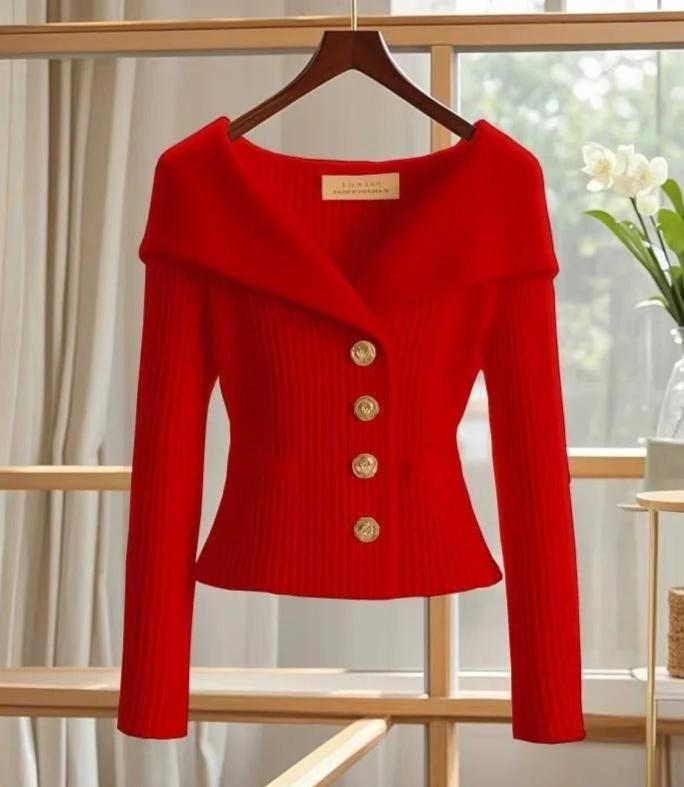 Street Wave Premium Long Sleeve Knit Sweater For Women With Soft Breathable Fabric And Cozy Fit