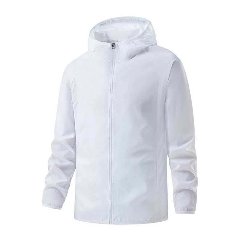 Street-Wave Women's Versatile Hooded Zip Jacket Lightweight Windproof Outerwear
