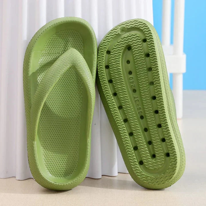 Cloud Flip Flops By Streetwave For Women Pain Relief And Ergonomic Comfort All Day Lightweight Support