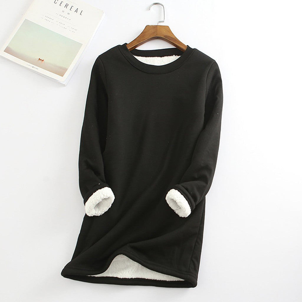 Streetwave Womens Cozy Fleece Pullover With Warmth And Comfort For Everyday Wear