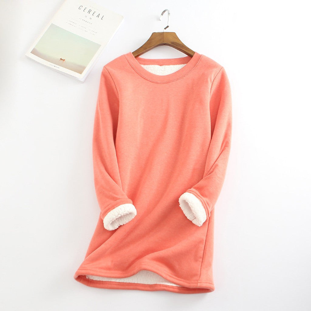 Streetwave Womens Cozy Fleece Pullover With Warmth And Comfort For Everyday Wear