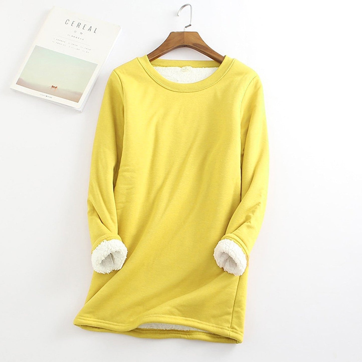 Streetwave Womens Cozy Fleece Pullover With Warmth And Comfort For Everyday Wear