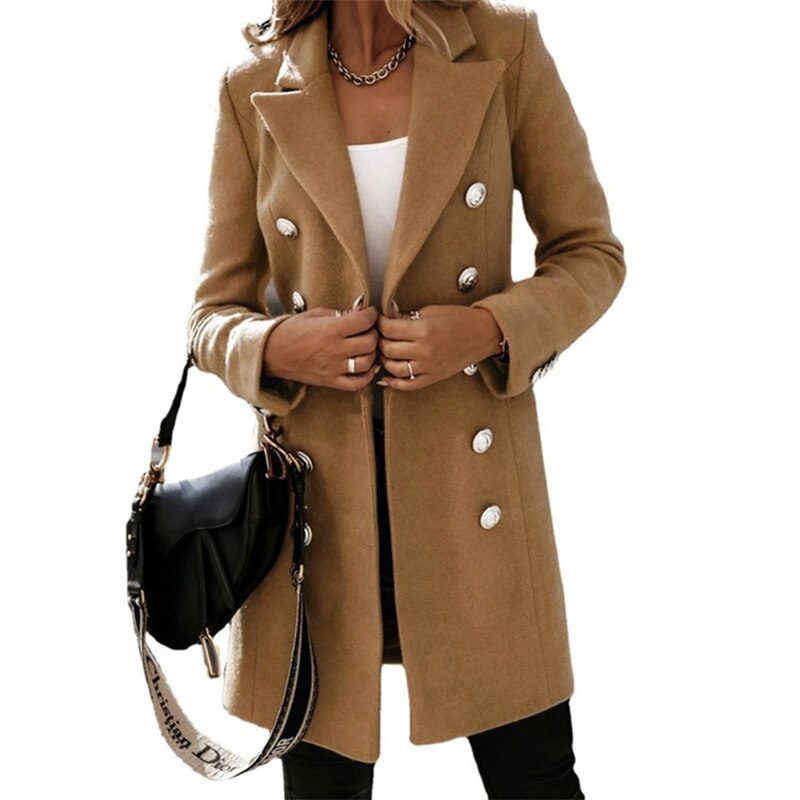Street-Wave Womens Coat Effortless Classy Outerwear For Modern Women Everyday Chic