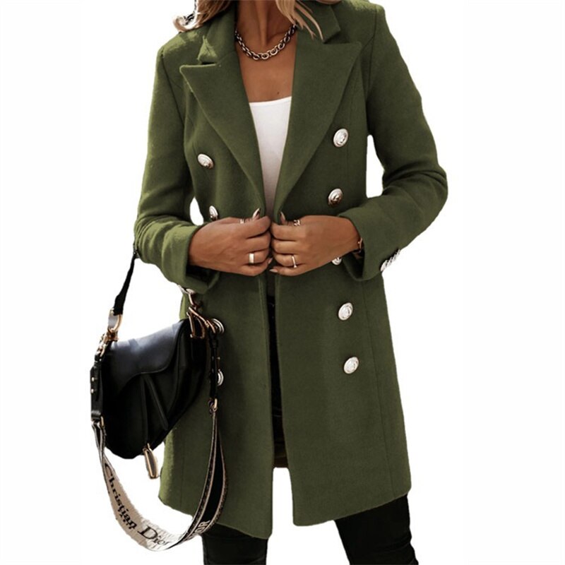 Street-Wave Womens Coat Effortless Classy Outerwear For Modern Women Everyday Chic