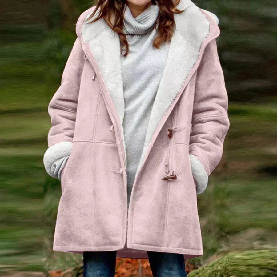 Street Wave Winter Jacket With Soft Fleece Lining For Women Warm Stylish Outerwear For Cold Days