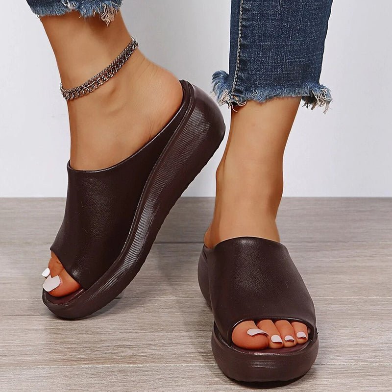 Street-Wave Womens Comfort Slippers With Orthopedic Foot Support For All-Day Wear