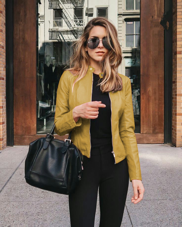 Street Wave Slim Fit Women's Jacket Monica Elegant Confidence Boosting Outerwear For Modern Women