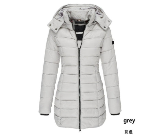 Streetwave Helena Women Puffer Jacket With Hood Slim Fit Warm Insulated Winter Coat For Cold Weather