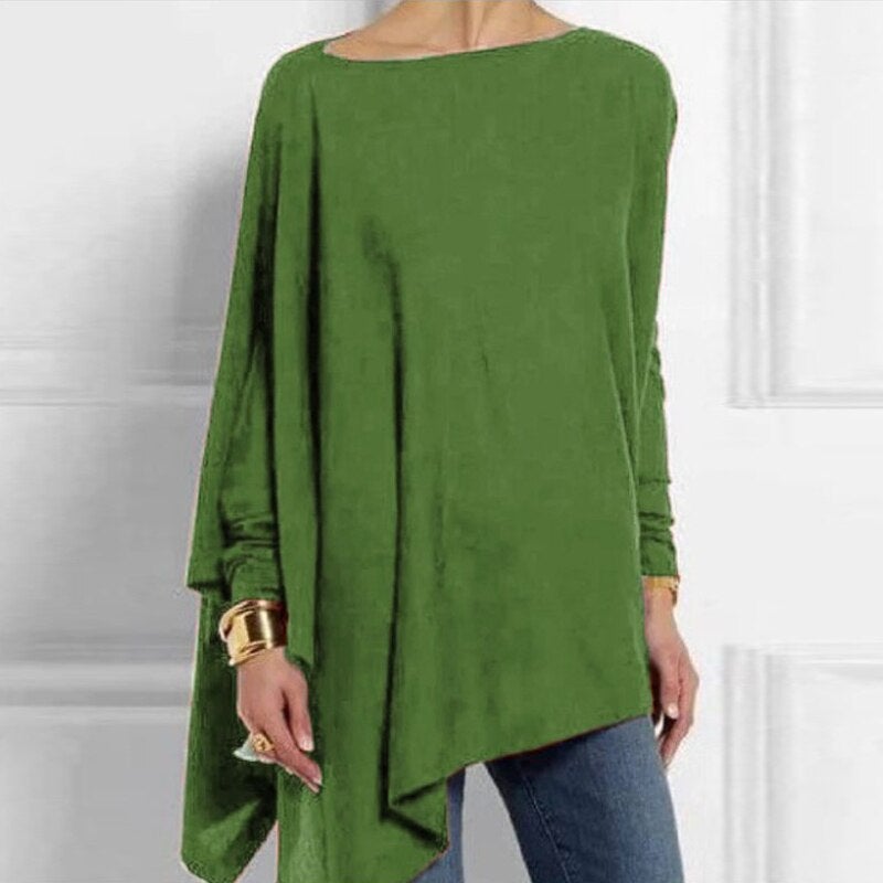 Amaya Women's Top Streetwave Asymmetric Summer Cut Lightweight Chic For Women Versatile Everyday Wear