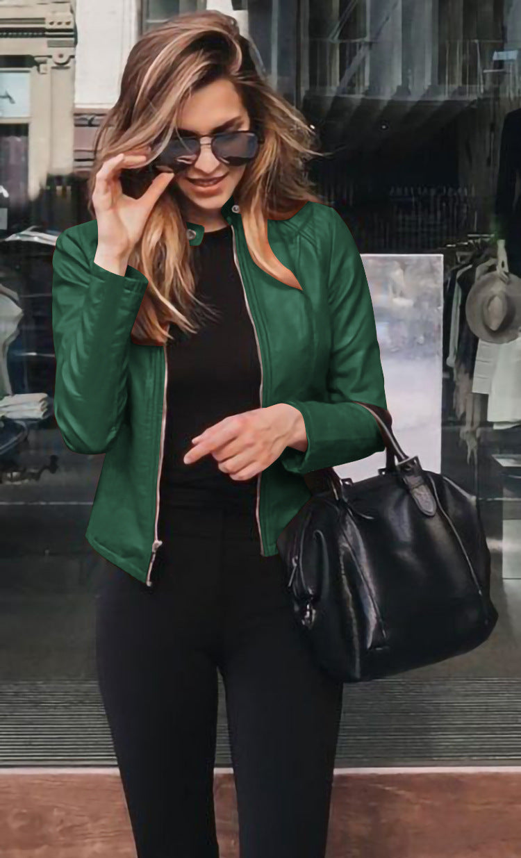 Street Wave Slim Fit Women's Jacket Monica Elegant Confidence Boosting Outerwear For Modern Women