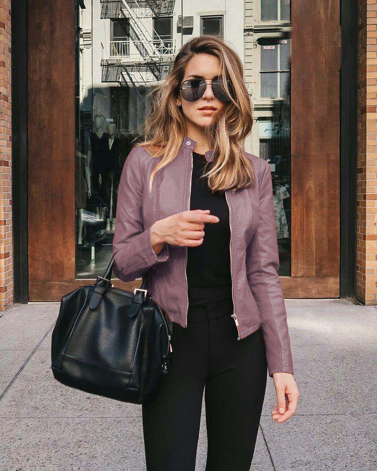 Street Wave Slim Fit Women's Jacket Monica Elegant Confidence Boosting Outerwear For Modern Women