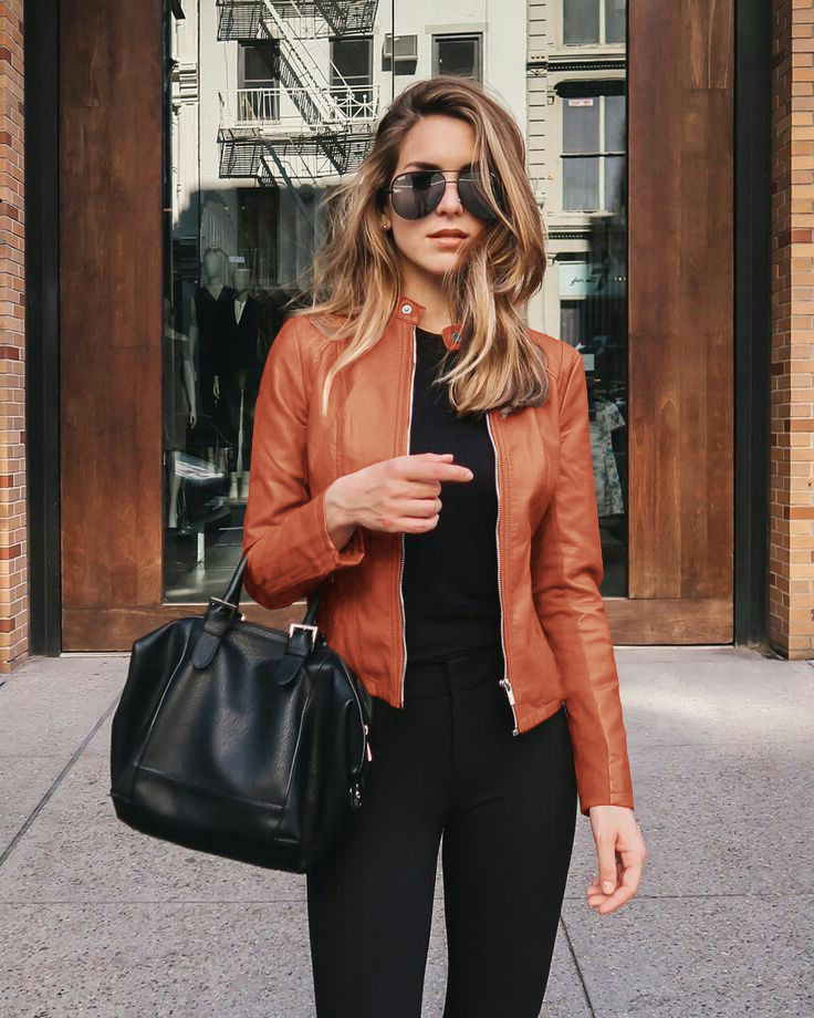 Street Wave Slim Fit Women's Jacket Monica Elegant Confidence Boosting Outerwear For Modern Women