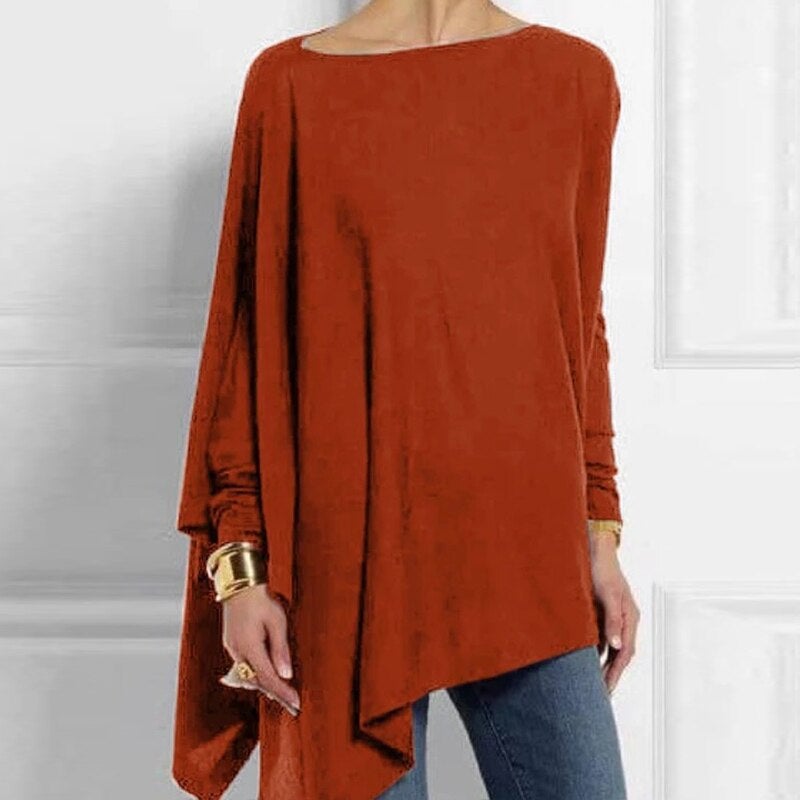 Amaya Women's Top Streetwave Asymmetric Summer Cut Lightweight Chic For Women Versatile Everyday Wear