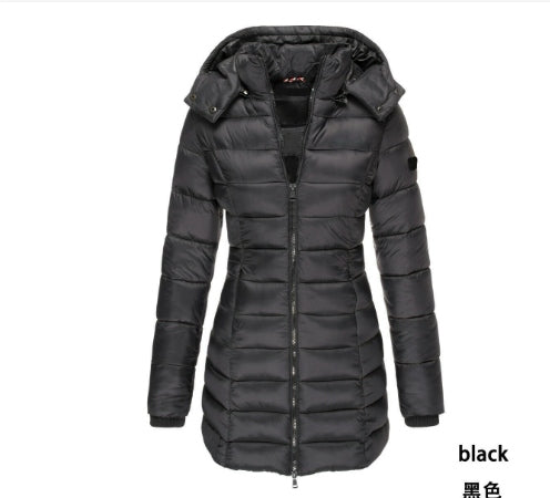 Streetwave Helena Women Puffer Jacket With Hood Slim Fit Warm Insulated Winter Coat For Cold Weather