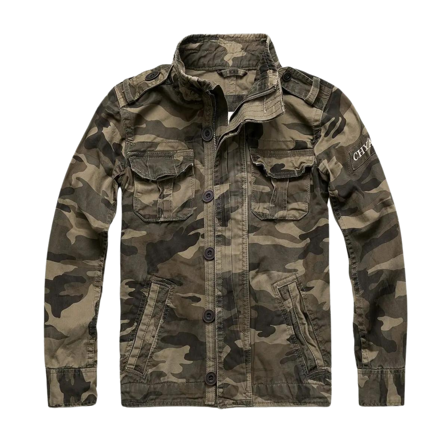 Street-Wave Theodore Regular Fit Denim Jacket For Men With Retro Casual Style And Multiple Pockets