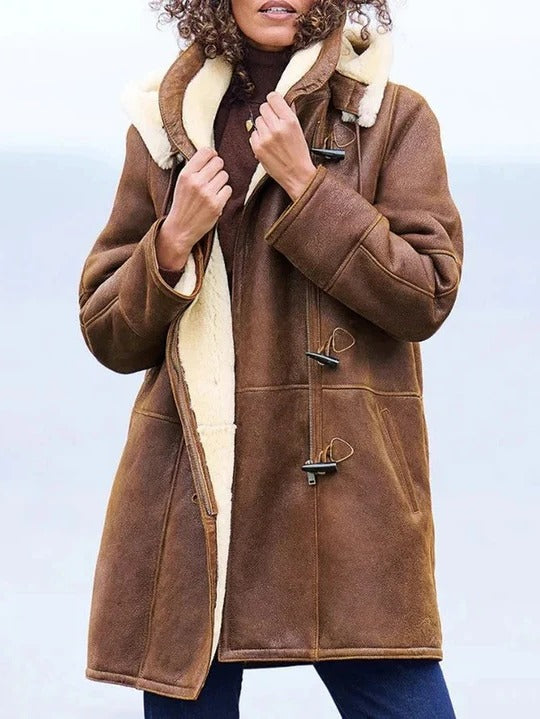 Warm and Lightweight Women's Long Down Jacket For Winter