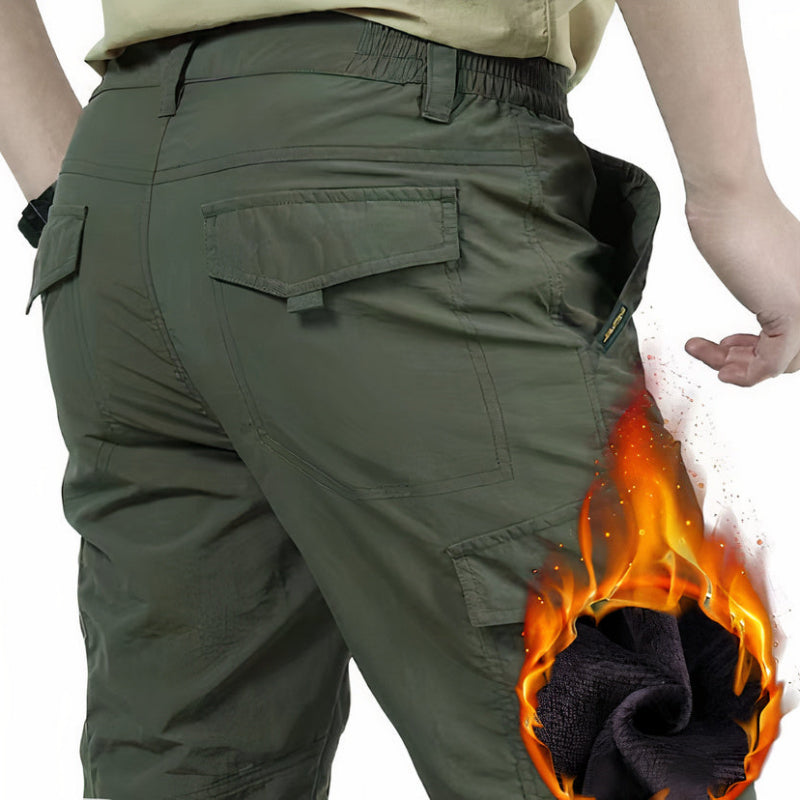 Streetwave Mens Insulated Cargo Pants With Thermal Warmth For Urban Adventurers Everyday Wear