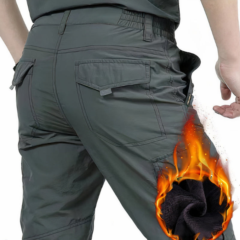 Streetwave Mens Insulated Cargo Pants With Thermal Warmth For Urban Adventurers Everyday Wear