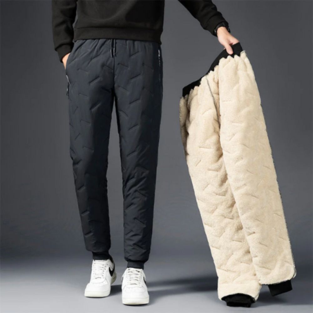 Streetwave Winter Warm Insulated Mens Trousers Cozy Thermal Pants For Outdoor Comfort