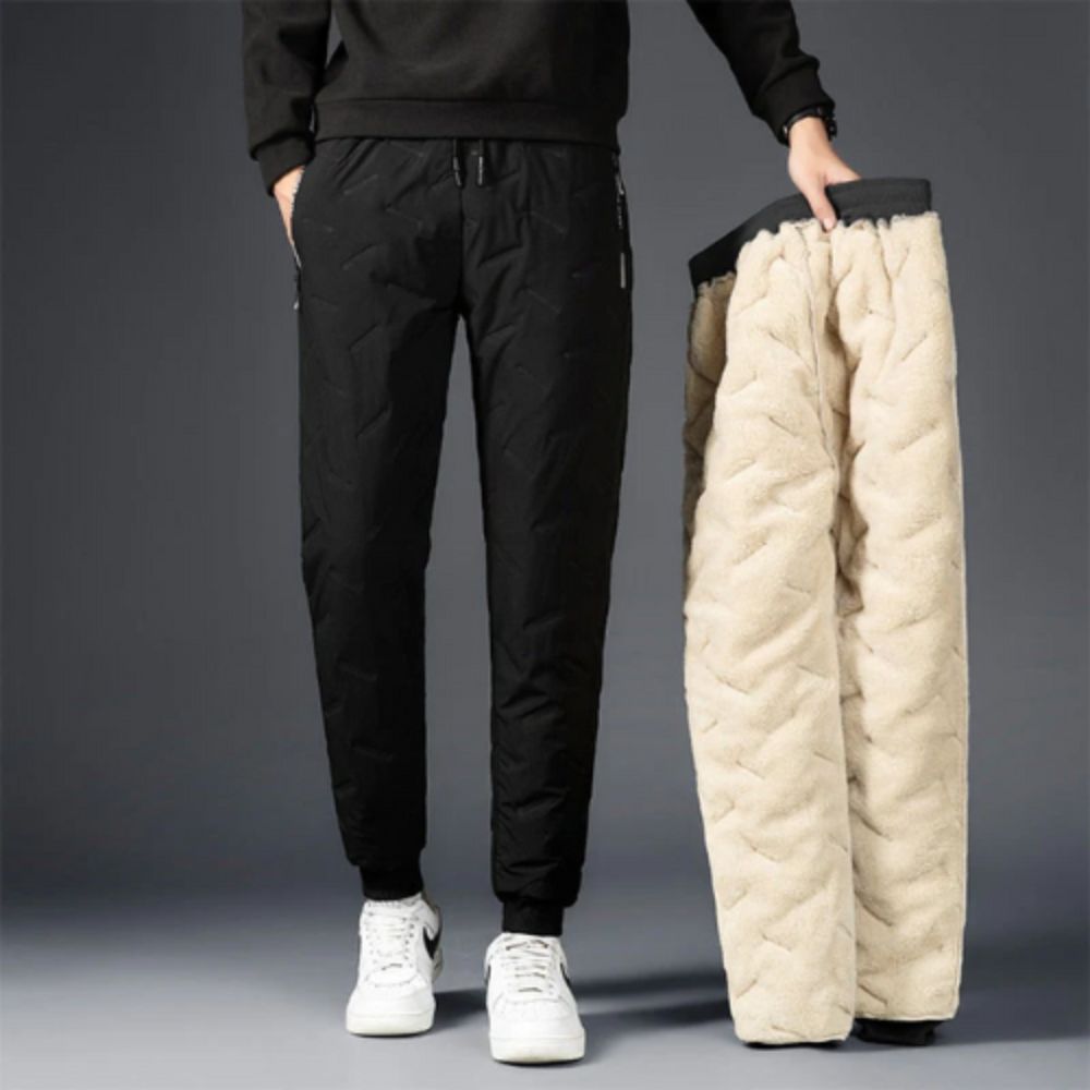 Streetwave Winter Warm Insulated Mens Trousers Cozy Thermal Pants For Outdoor Comfort