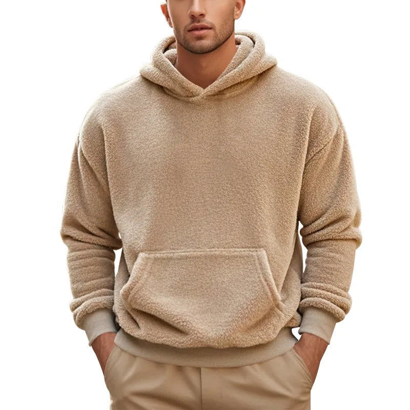 Streetwave Mens Fleece Hoodie Warm Cozy All Day Comfort For Outdoor And Everyday Wear