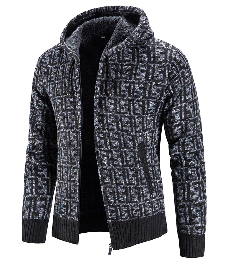 Streetwave Plush Fleece Hoodie Frederic Cozy Warm For Men Casual Winter Wear Cozy Everyday Comfort