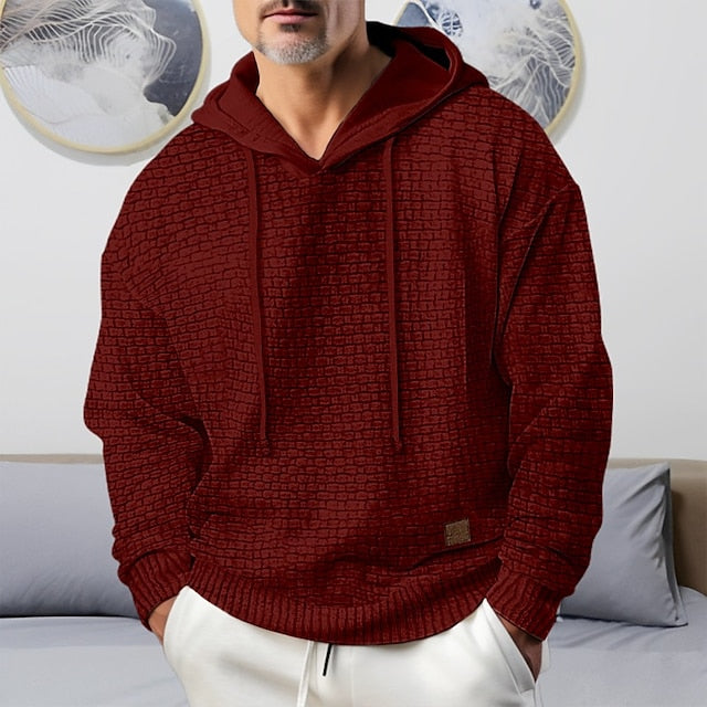 Streetwave Barnabas Winter Hoodie For Men Ultra Warmth And Soft Insulation For Cold Days