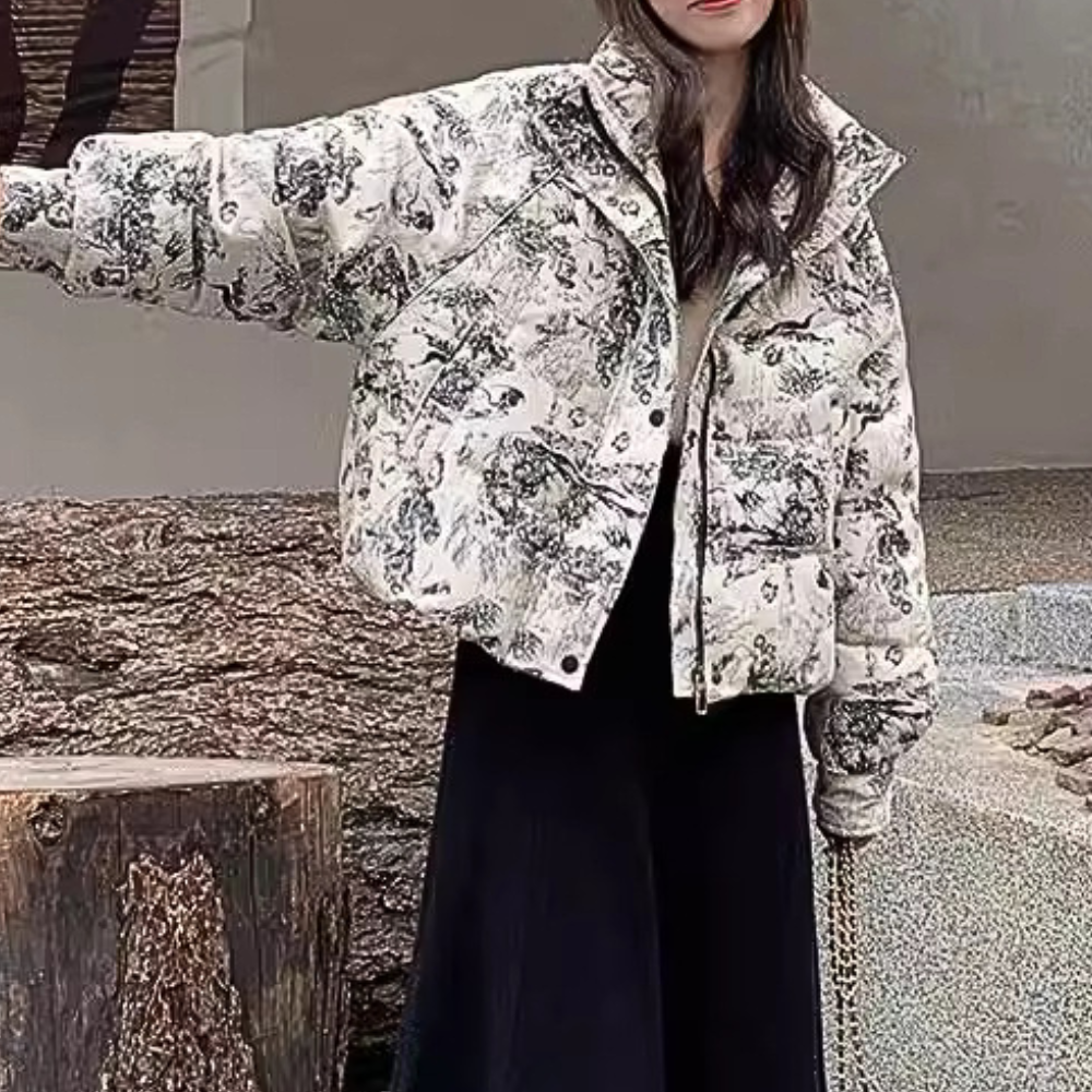 Street-wave Women's Cozy Winter Jacket With Warmth And Comfort, Stylish Everyday Coat