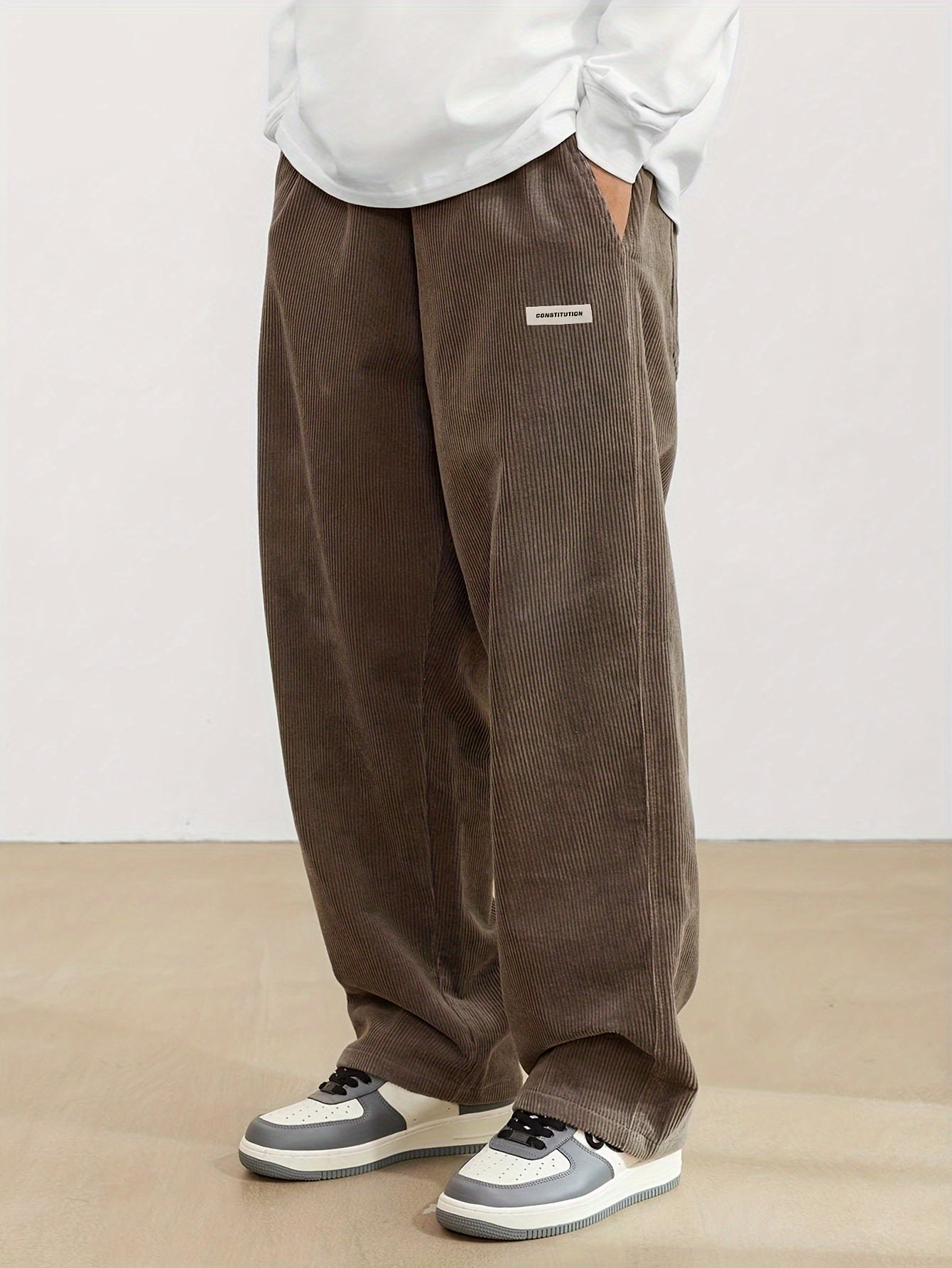 Street Wave Mens Corduroy Shorts Soft Corduroy Fabric Relaxed Fit Summer Casual Wear