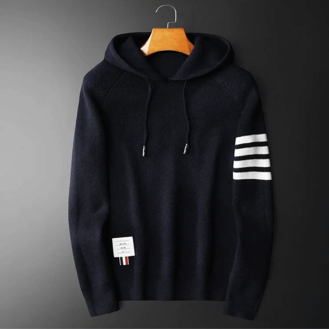 Streetwave Cozy Knit Hoodie Eckbert For Style Conscious Men Soft Warmth Relaxed Fit