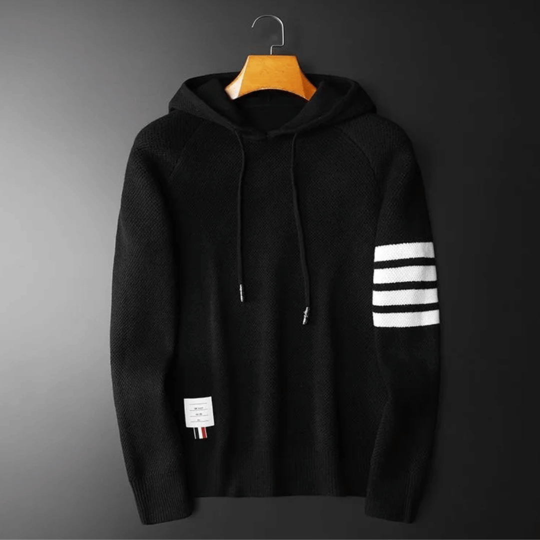 Streetwave Cozy Knit Hoodie Eckbert For Style Conscious Men Soft Warmth Relaxed Fit