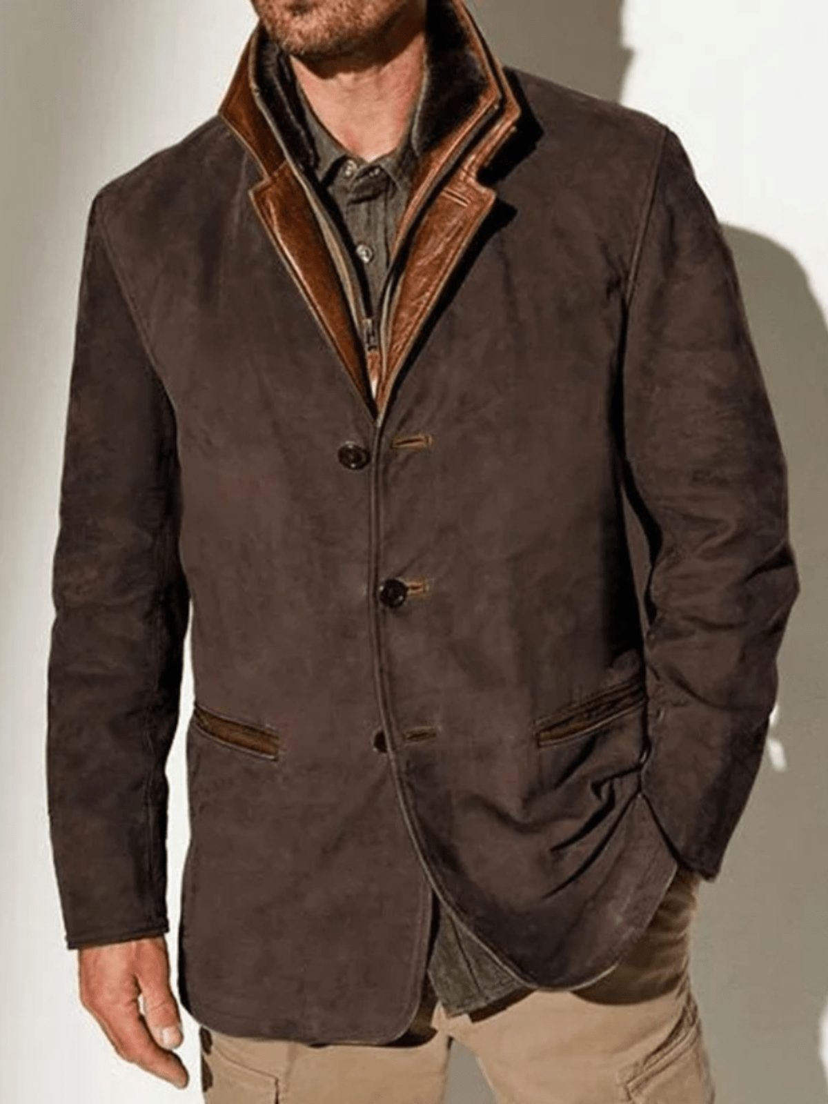 Street-Wave Lucas Vintage Leather Jacket For Style-Savvy Men Premium Leather And Modern Comfort