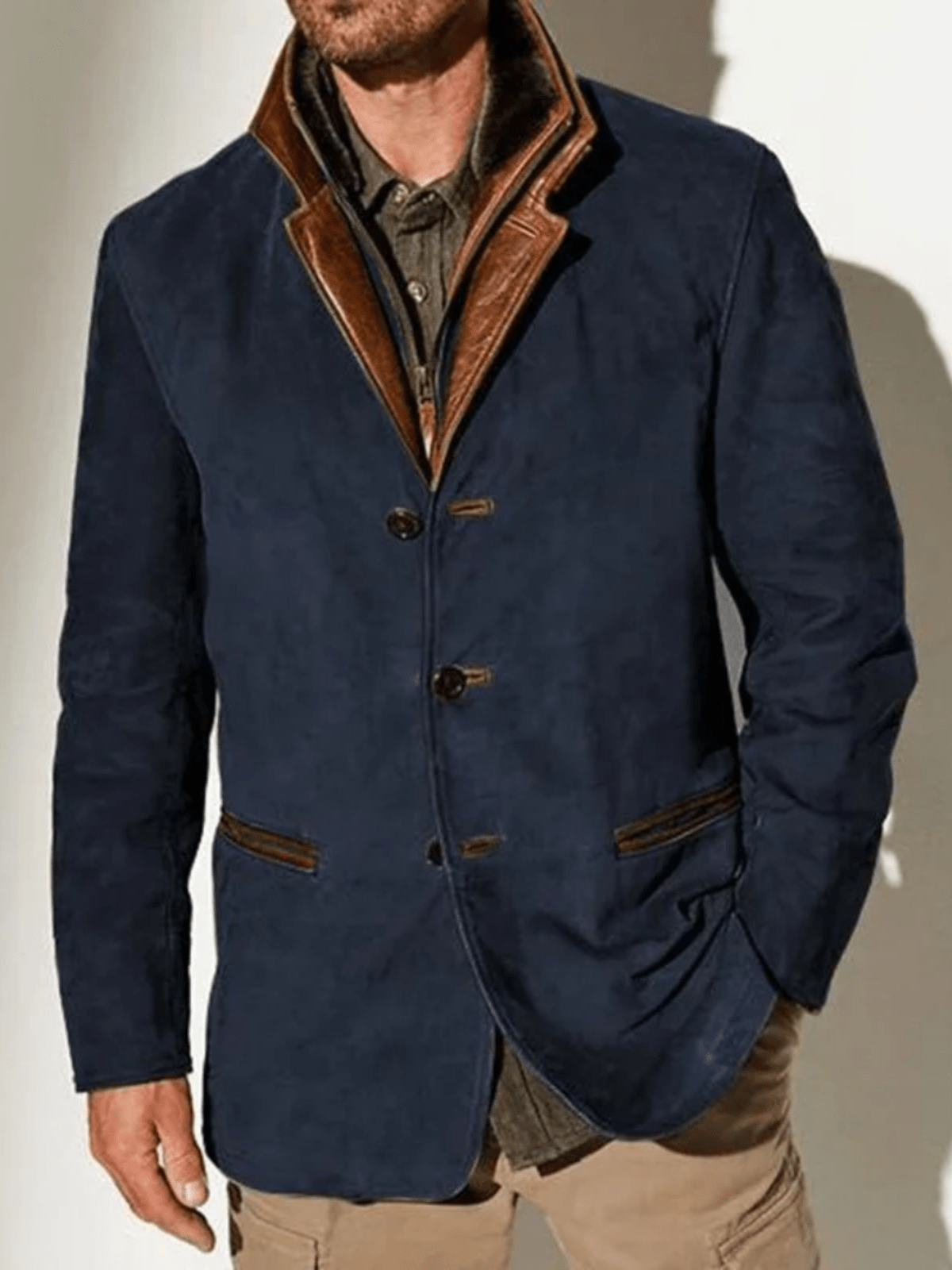 Street-Wave Lucas Vintage Leather Jacket For Style-Savvy Men Premium Leather And Modern Comfort
