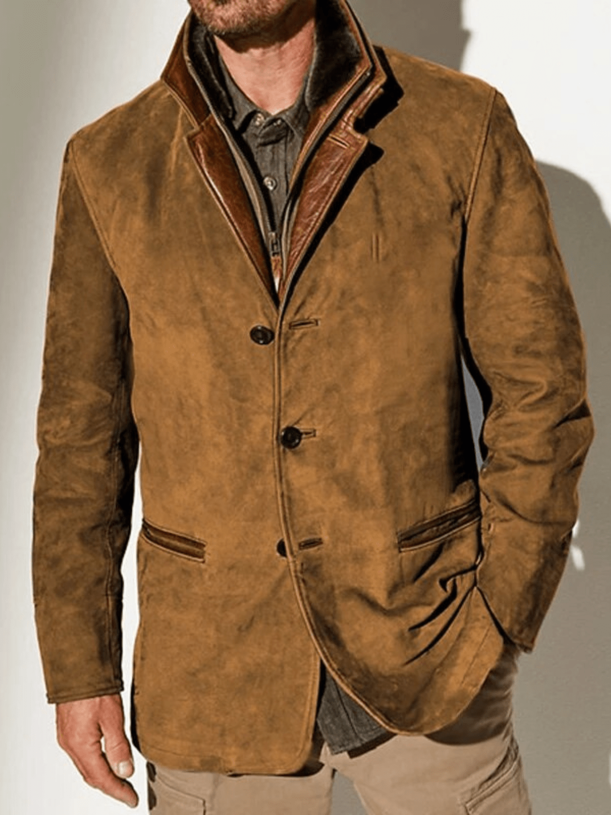 Street-Wave Lucas Vintage Leather Jacket For Style-Savvy Men Premium Leather And Modern Comfort