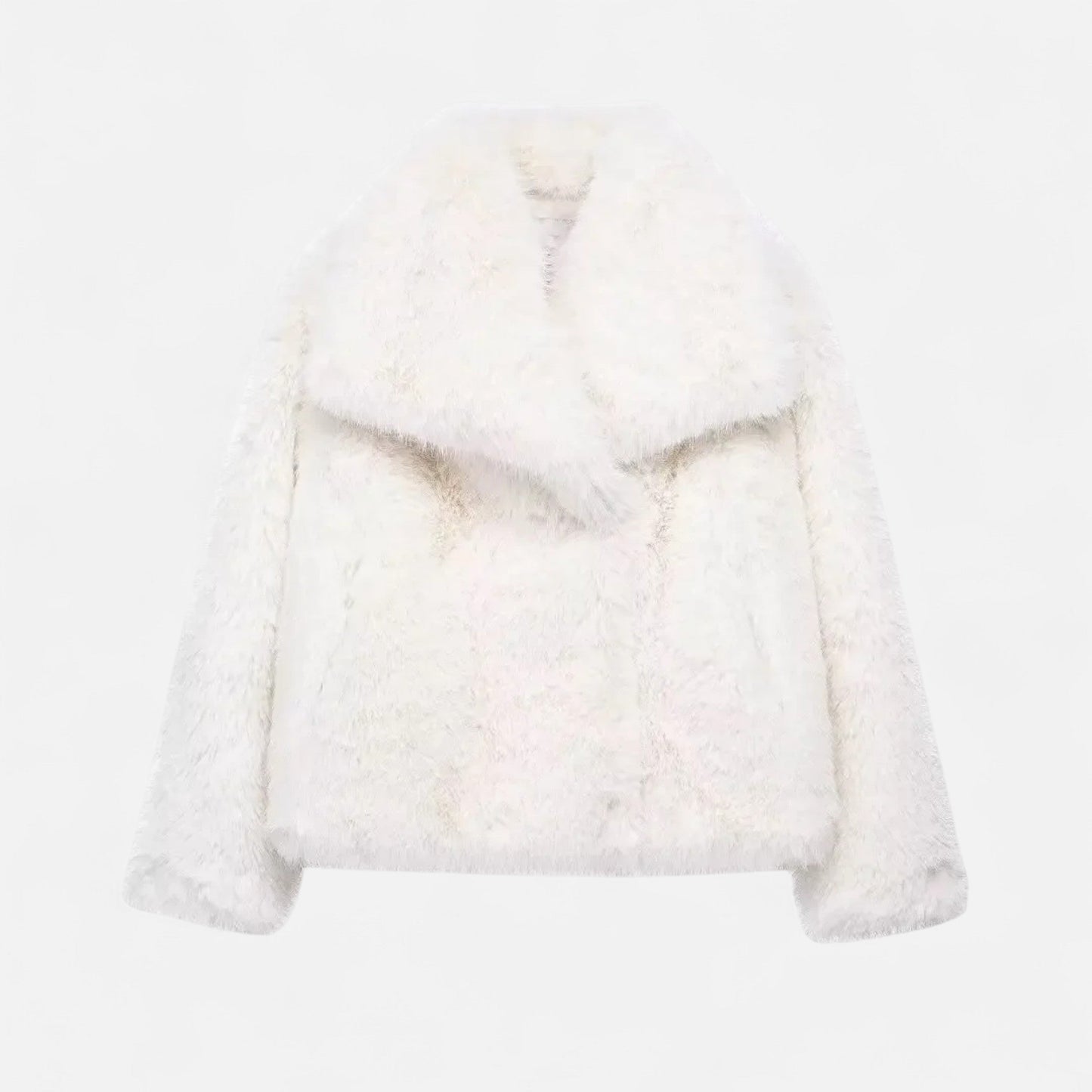 Anna Women Faux Fur Jacket by Street Wave Plush Warm Chic