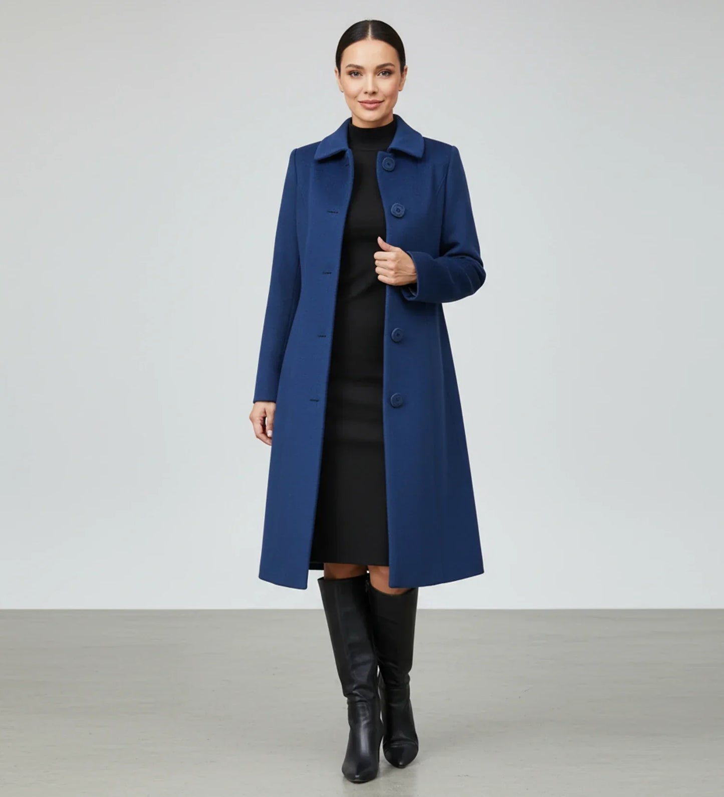 Street Wave Walker Coat For Women Long Single Breasted With Elegant Silhouette
