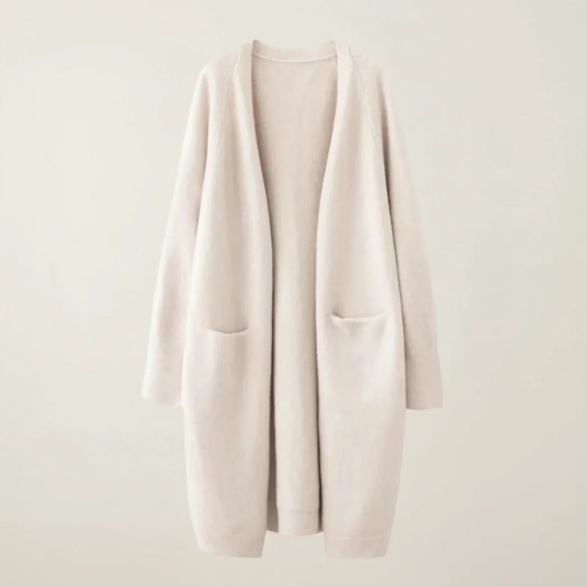 Street-Wave Womens Open Front Winter Cardigan With Pockets