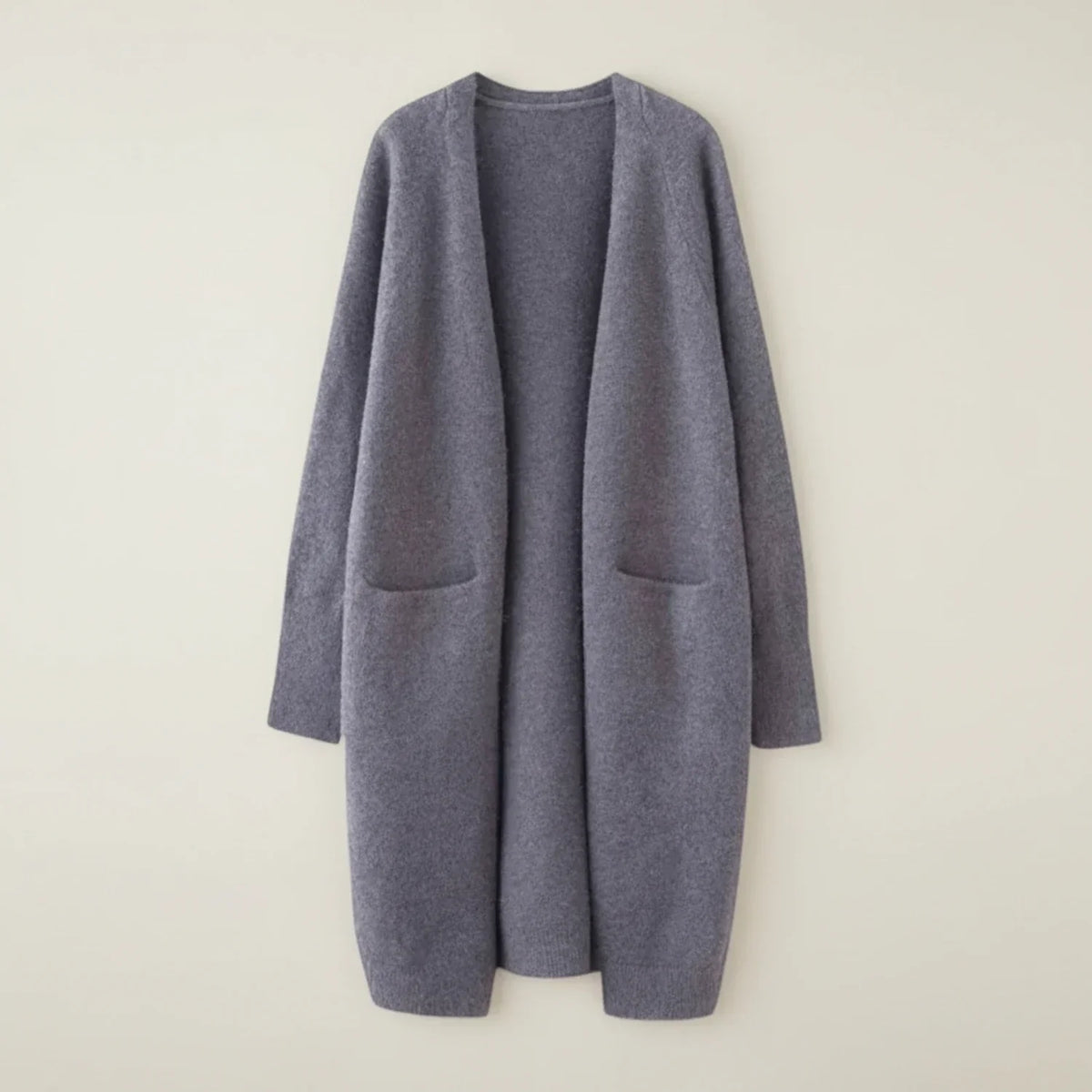 Street-Wave Womens Open Front Winter Cardigan With Pockets