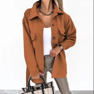 Street-wave Women's Cotton Casual Jacket With Elegant, Versatile Fit For Everyday Style