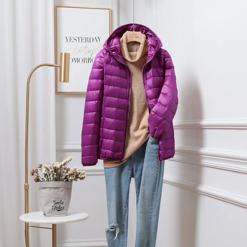 Streetwave Ultralight Packable Hooded Puffer Jacket For Women Lightweight Warmth Everyday